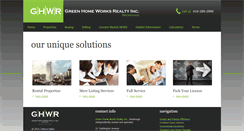 Desktop Screenshot of greenhomeworks.ca